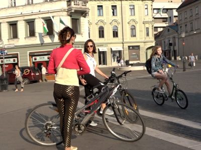 Ljubljana downtown core is Car Free