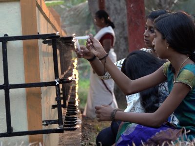 Temple candles